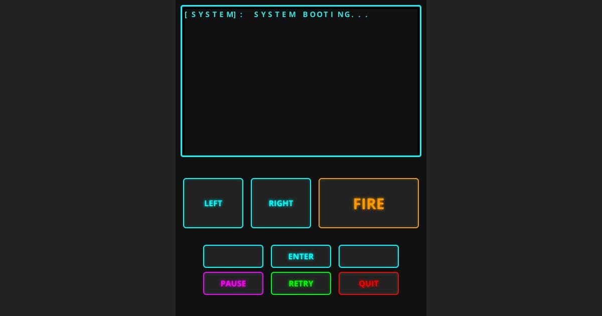 Term-Invader Console preview